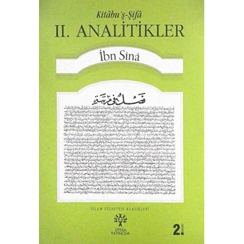 Iı. Analitikler Ibn Sina