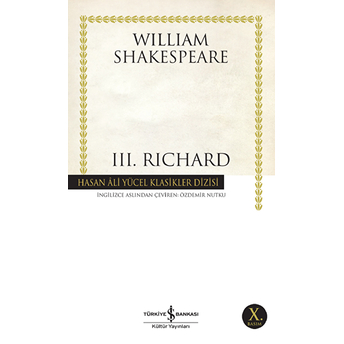 Iıı. Richard - Hasan Ali Yücel Klasikleri William Shakespeare