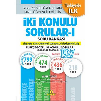 Iki Konulu Sorular - 1 Soru Bankası