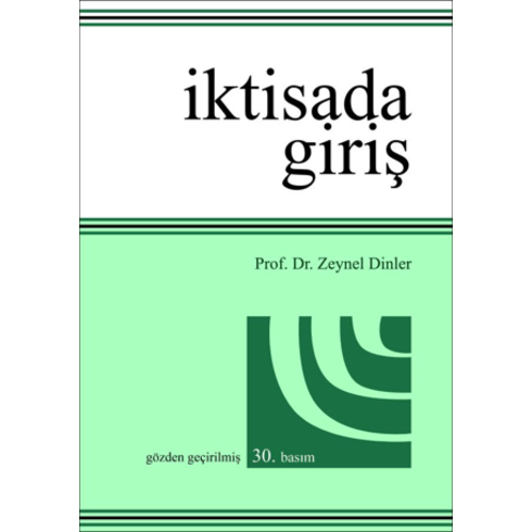 Iktisada Giriş Zeynel Dinler