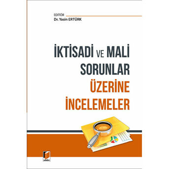 Iktisadi Ve Mali Sorunlar Üzerine Incelemeler Yasin Ertürk