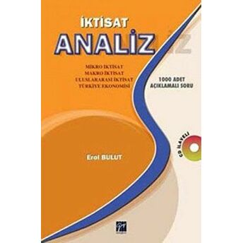 Iktisat Analiz Erol Bulut