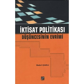 Iktisat Politikası Düşüncesinin Evrimi