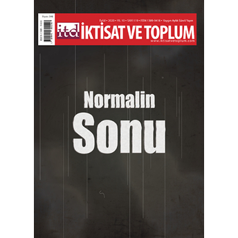 Iktisat Ve Toplum Dergisi Sayı: 119 Eylül 2020 Kolektif