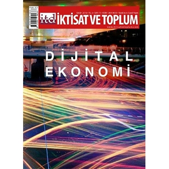 Iktisat Ve Toplum Dergisi Sayı: 71 Kolektif