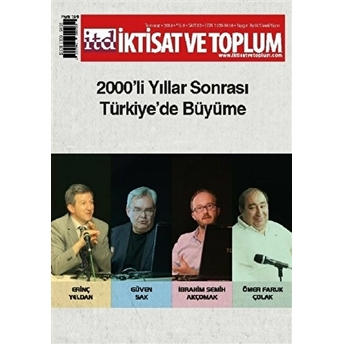 Iktisat Ve Toplum Dergisi Sayı: 93 Temmuz 2018 Kolektif