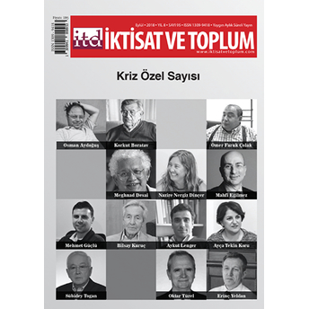 Iktisat Ve Toplum Dergisi Sayı: 95 Eylül 2018 Kolektif