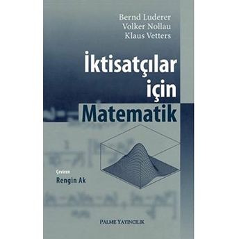 Iktisatçılar Için Matematik Bernd Luderer