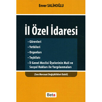 Il Özel Idaresi - Enver Salihoğlu