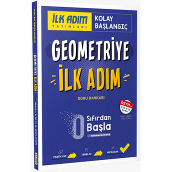 Ilk Adım Yayınları Geometriğe Ilk Adım Sıfırdan Kolay Başlangıç Kitabı Komisyon