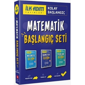 Ilk Adım Yayınları Matematik Başlangıç Seti Komisyon