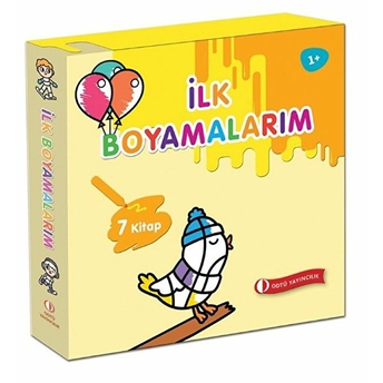 Ilk Boyamalarım - Boyama Kitapları Seti - 7 Kitap