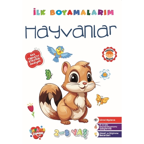 Ilk Boyamalarım - Hayvanlar Abdullah Karaca