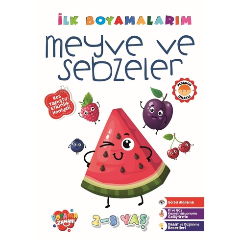 Ilk Boyamalarım – Meyve Ve Sebzeler Abdullah Karaca