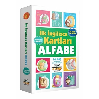 Ilk Ingilizce Kartları - Alfabe (3-6 Yaş) Kolektif