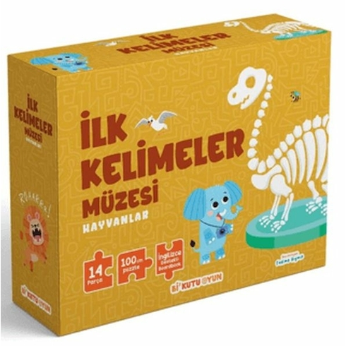 Ilk Kelimeler Müzesi - Hayvanlar (Ingilizce Destekli Kitap Ve Yapboz Seti) Kolektif