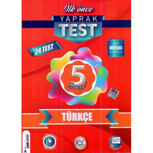 Ilk Önce Yayıncılık 5. Sınıf Türkçe Yaprak Test Komisyon