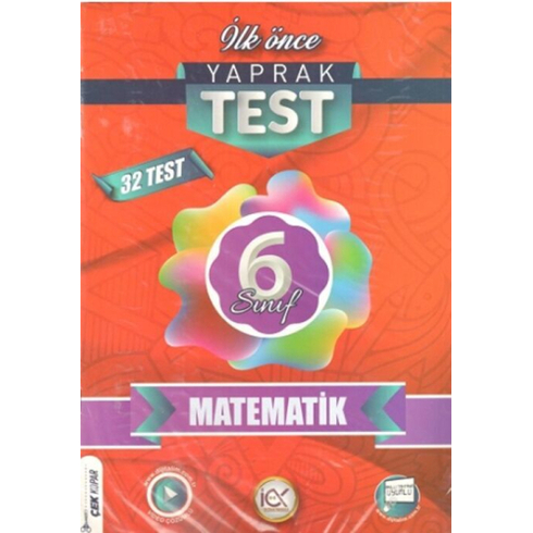 Ilk Önce Yayıncılık 6. Sınıf Matematik Yaprak Test Komisyon