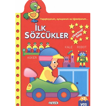 Ilk Sözcükler Çıkartmalı Kitap Kolektif