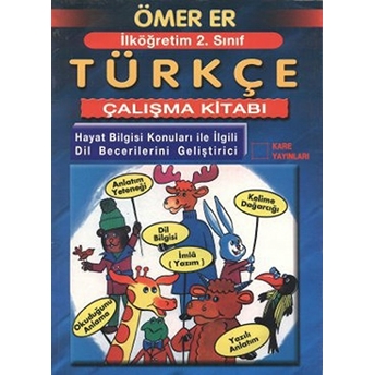 Ilköğretim 2. Sınıf Türkçe Çalışma Kitabı - Ömer Er