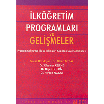 Ilköğretim Programları Ve Gelişmeler Atilla Tazebay