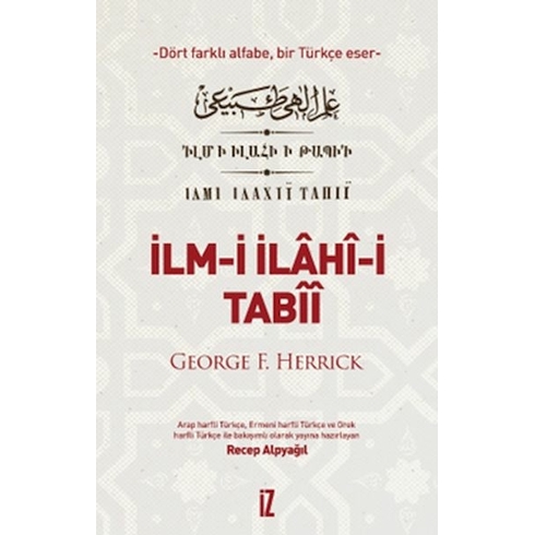 Ilm- I Ilâhî-I Tabîî George F. Herrick