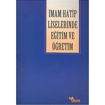 Imam Hatip Liselerinde Eğitim Ve Öğretim Kolektif