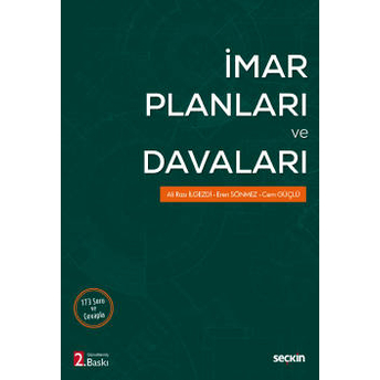 Imar Planları Ve Davaları Ali Rıza Ilgezdi