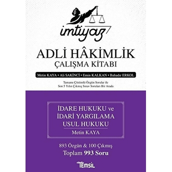 Imtiyaz - Adli Hakimlik Çalışma Kitabı Ali Sakinci