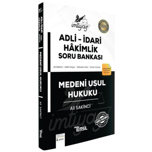 Imtiyaz Medeni Usul Hukuku Soru Bankası Ali Sakinci