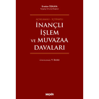 Inançlı Işlem Ve Muvazaa Davaları Eraslan Özkaya