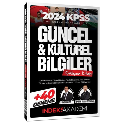 Indeks Akademi 2024 Kpss Güncel Ve Kültürel Bilgiler Çalışma Kitabı (40 Deneme Ilaveli) Emrah Vahap Özkaraca