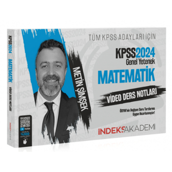 Indeks Akademi 2024 Kpss Matematik Video Ders Notları Metin Şimşek