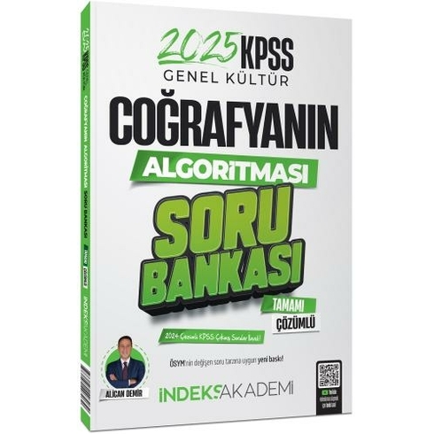 Indeks Akademi 2025 Kpss Coğrafyanın Algoritması Soru Bankası Çözümlü Alican Demir