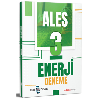 Indeks Kitap Ales Enerji 3 Deneme Dijital Çözümlü Komisyon