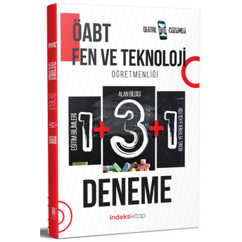 Indeks Kitap Öabt Fen Ve Teknoloji Öğretmenliği 5 Deneme Dijital Çözümlü Komisyon