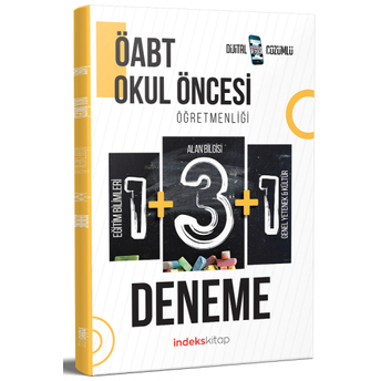 Indeks Kitap Öabt Okul Öncesi Öğretmenliği Hap 5 Deneme Dijital Çözümlü Komisyon