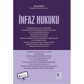 Infaz Hukuku Kemal Mecit