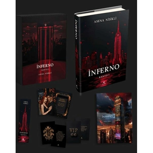 Inferno - 1 (Ciltli Kutulu Set) Asena Nişikli