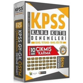 Informal Yayınları 2024 Kpss Genel Yetenek Genel Kültür Ösym Çıkmış Karma Kara Kutu 10 Deneme Komisyon