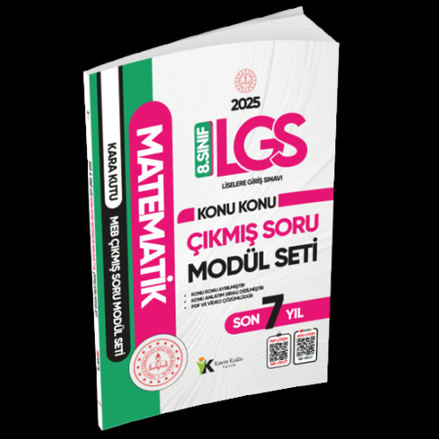 Informal Yayınları 2025 8. Sınıf Matematik Son 7 Yıl Konu Konu Çıkmış Soru Modül Seti