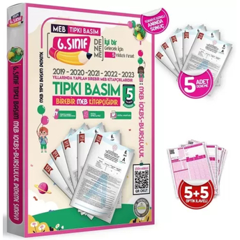 Informal Yayınları 6. Sınıf Tüm Dersler Iokbs Son 5 Yıl Tıpkı Basım 5 Fasikül Deneme Seti Komisyon