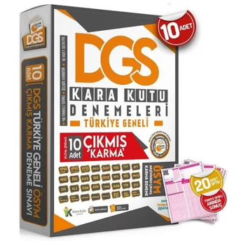 Informal Yayınları Dgs Kara Kutu Türkiye Geneli Karma 10 Deneme Dijital Çözümlü Komisyon