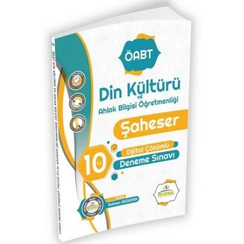 Informal Yayınları Öabt Din Kültürü Ve Ahlak Bilgisi Öğretmenliği Şaheser 10Lu Dijital Çözümlü Deneme Sınavı Komisyon