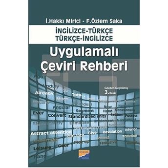 Ing-Tür Tür-Ing Uygulamalı Çeviri Rehberi I. Hakkı Mirici