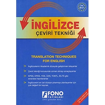 Ingilizce Çeviri Tekniği Birsen Çankaya