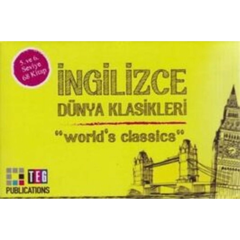 Ingilizce Dünya Klasikleri 5. Ve 6. Seviye 68 Kitap Takım Teg Publications Kolektif