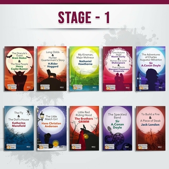 Ingilizce Hikaye Kitabı Seti Stage - 1 (10 Kitap) Henry Cuyler Bunner