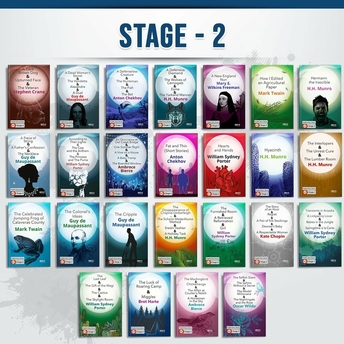 Ingilizce Hikaye Kitabı Seti Stage - 2 (24 Kitap) Stephen Crane