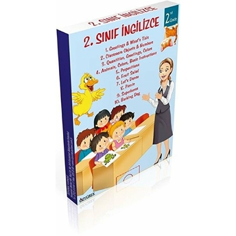 Ingilizce Hikayeler 2. Sınıf (10 Kitap Takım) Sertaç Kahyaoğlu